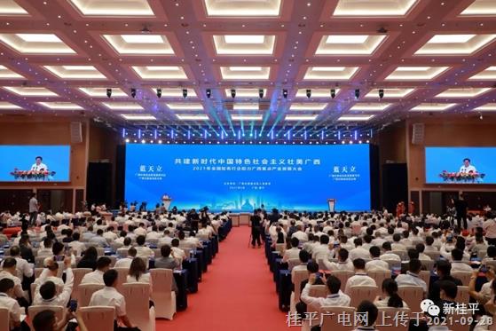 桂平市参加2021年全国知名行企助力广西重点产业发展大会