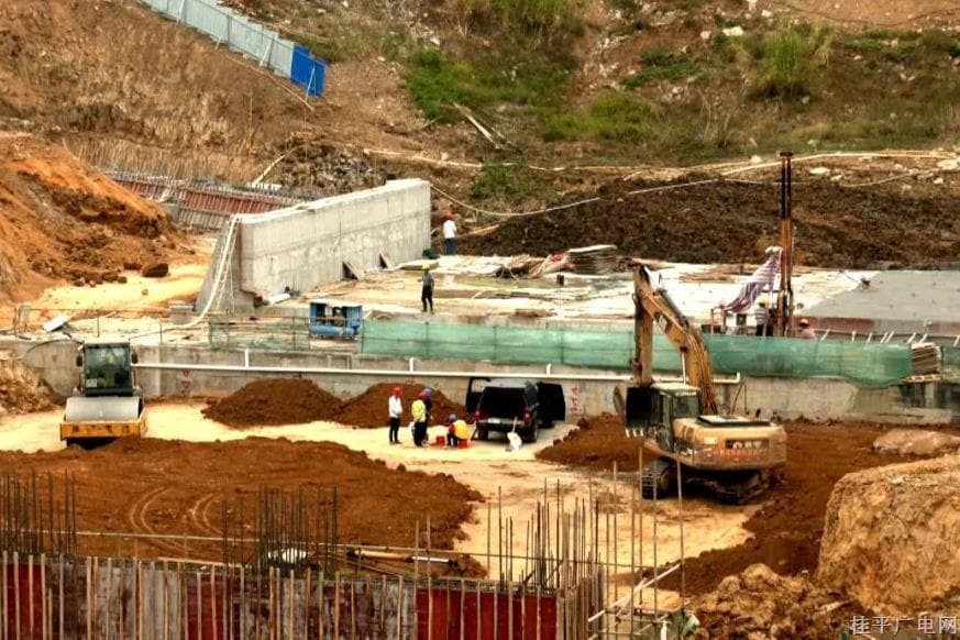 【项目建设】广西西江干流治理工程桂平段正在加紧建设中