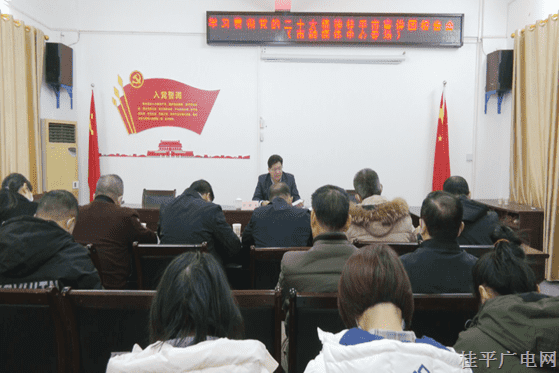 学习贯彻党的二十大精神桂平市宣讲团报告会（市融媒体中心专场）