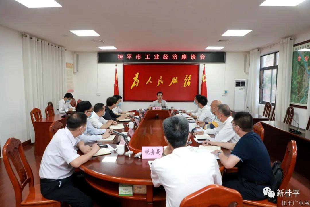 桂平市召开工业经济座谈会