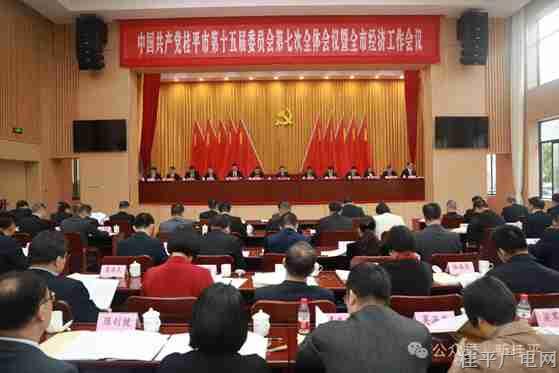 中国共产党桂平市第十五届委员会第七次全体会议公报