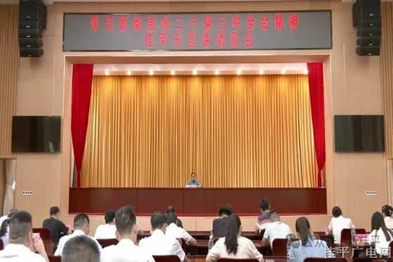 学习贯彻党的二十届三中全会精神桂平市宣讲动员会召开